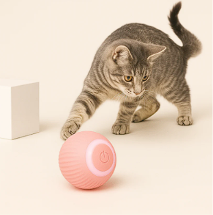 Interactive Electronic Ball for Cats – Smart Toy